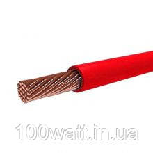 Провід ПВ-3 нгд 0,5 МЕГАНОМ червоний, фото 1