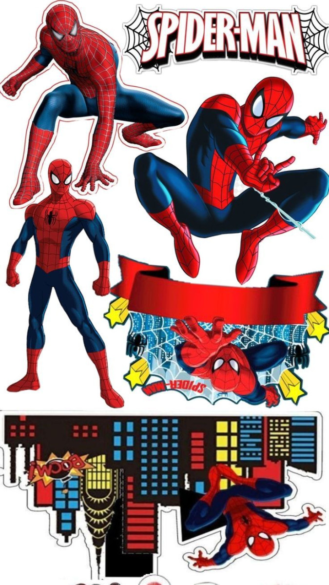 Вафельна картинкаЧеловек-паук 2