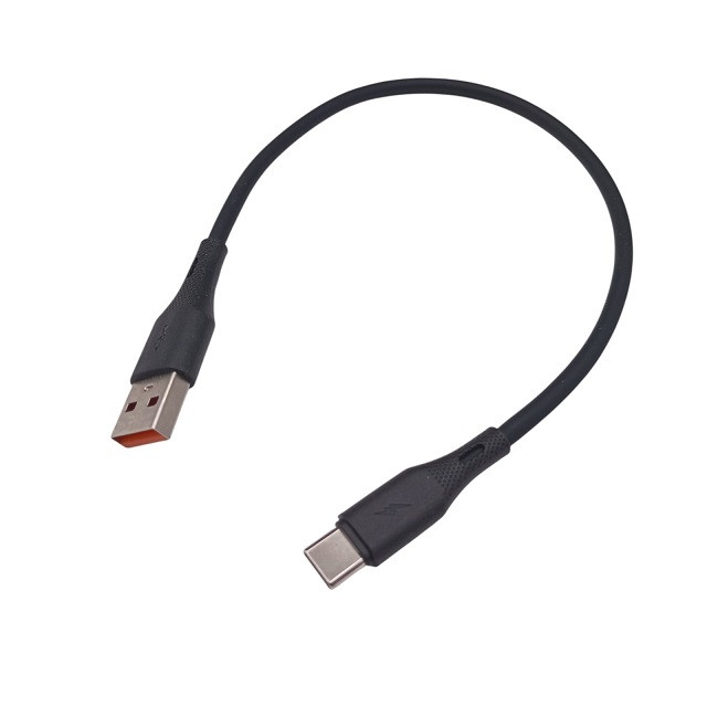 Кабель USB - Type-C короткий / Силіконовий / 30 см