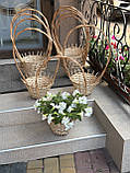 Кошики💐 з лози для флористики💐Арт:30-26, фото 4