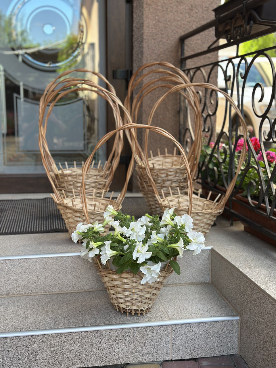 Кошики💐 з лози для флористики💐Арт:30-26