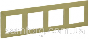 Рамка 4 поста лайм 754084 Legrand Valena Life