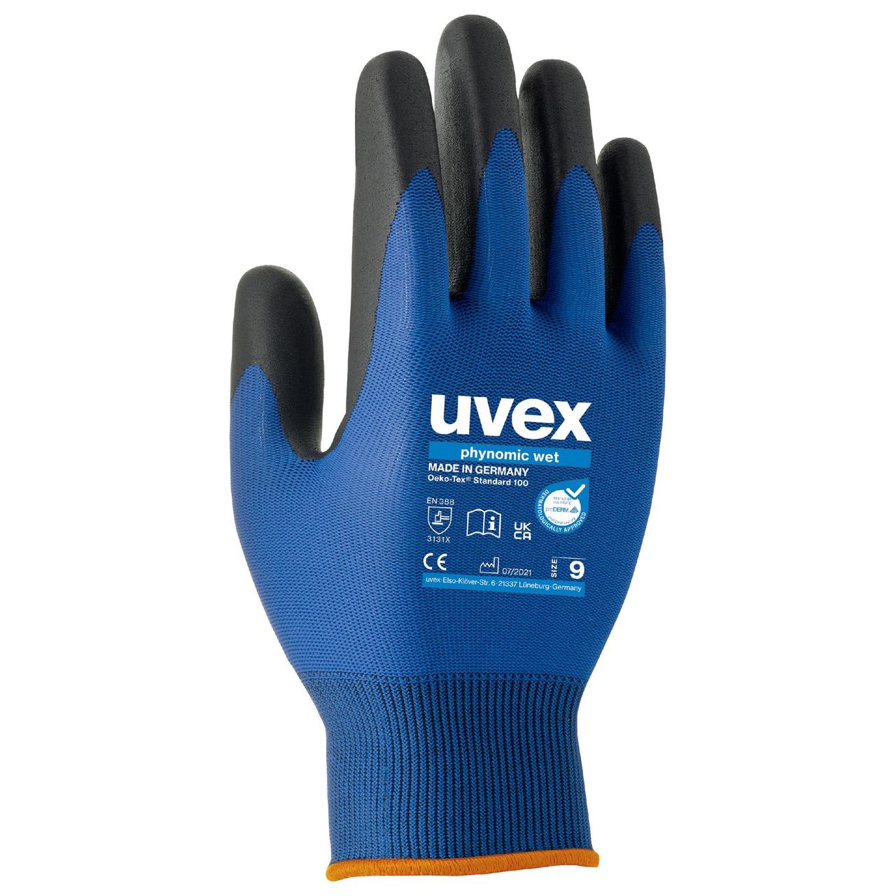 Монтажна рукавичка uvex phynomic WET (6006009)