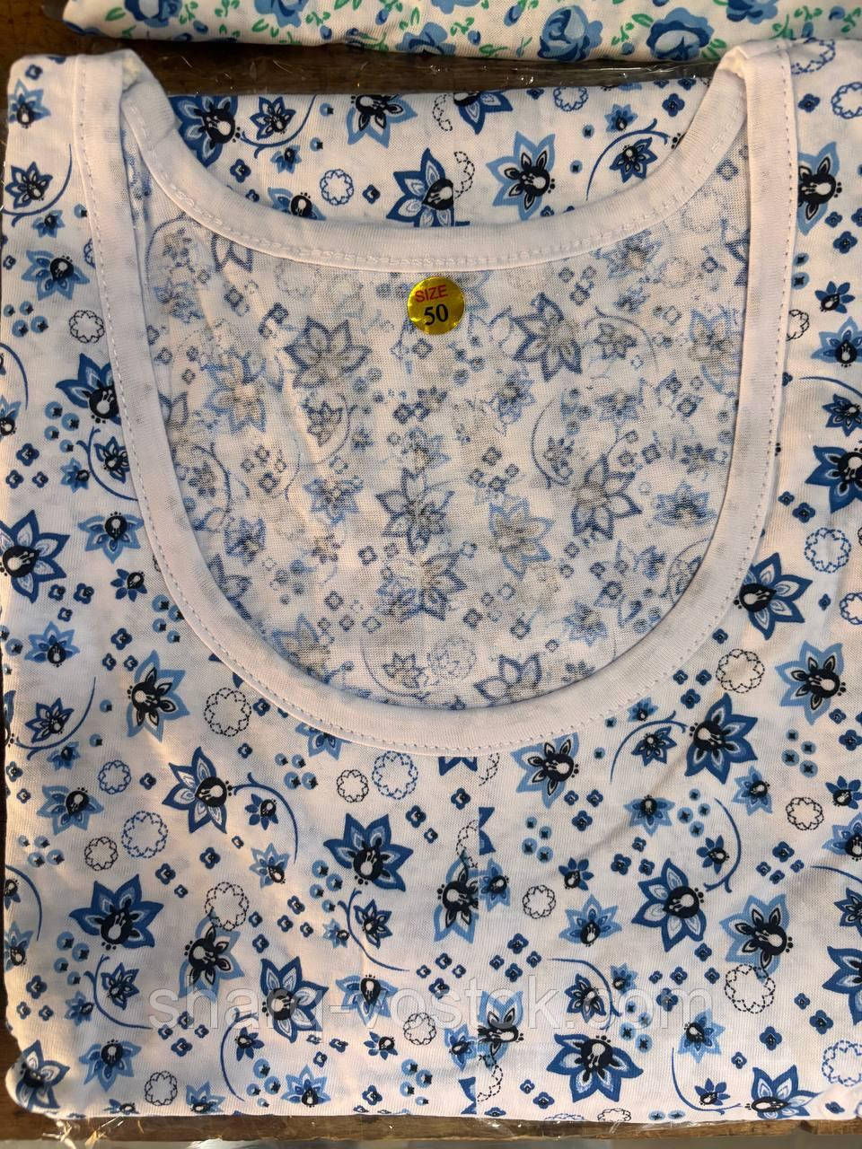 Жіноча майка квіточок (розмір 50), фото 1