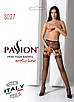 Еротичні колготки бодістокінгу білого кольору Passion S027 Talla, фото 4