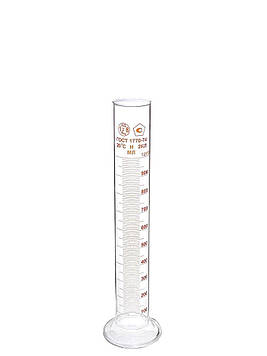 Циліндр з носиком і скляною основою 1000 мл Код/Артикул 1601/1000
