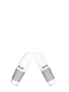 Вигин 75 градусів зі шліфами 29/32*29/32 Код/Артикул 5038/29/32