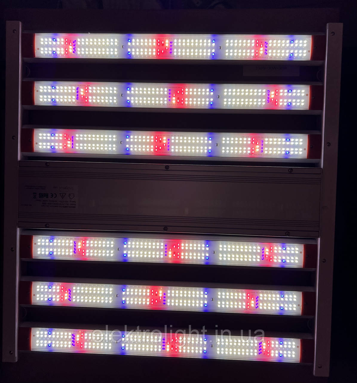 LED-фітосвітильник Full Spectrum  390 W + RED,UV Booster