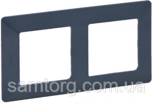 Рамка 2 поста лазур 754092 Legrand Valena Life, фото 1