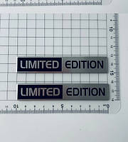 Емблема наклейка шильдик Limited Edition, хром, метал