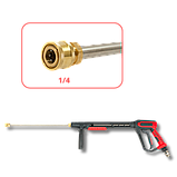 Професійний пістолет на мийку високого тиску G-23 (М22 280 бар) із ручкою, фото 7