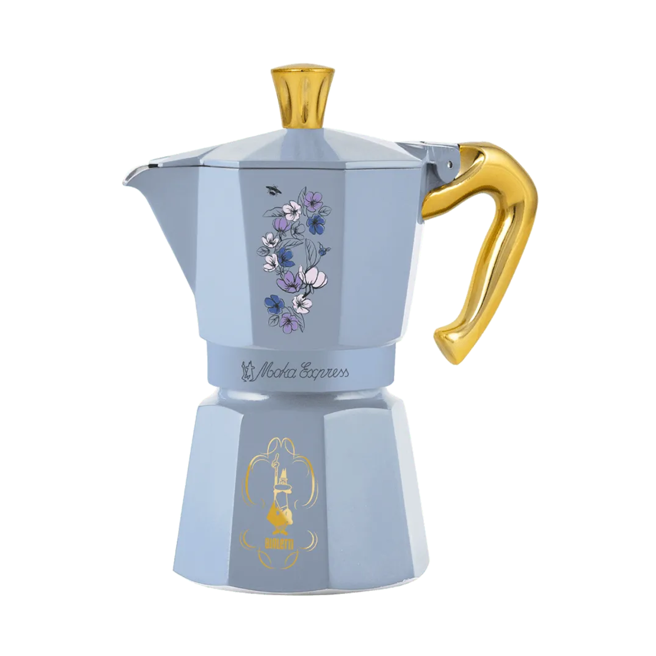 Кавоварка гейзерна Bialetti Moka Express - Bridgerton (6ч) 990005364, фото 1