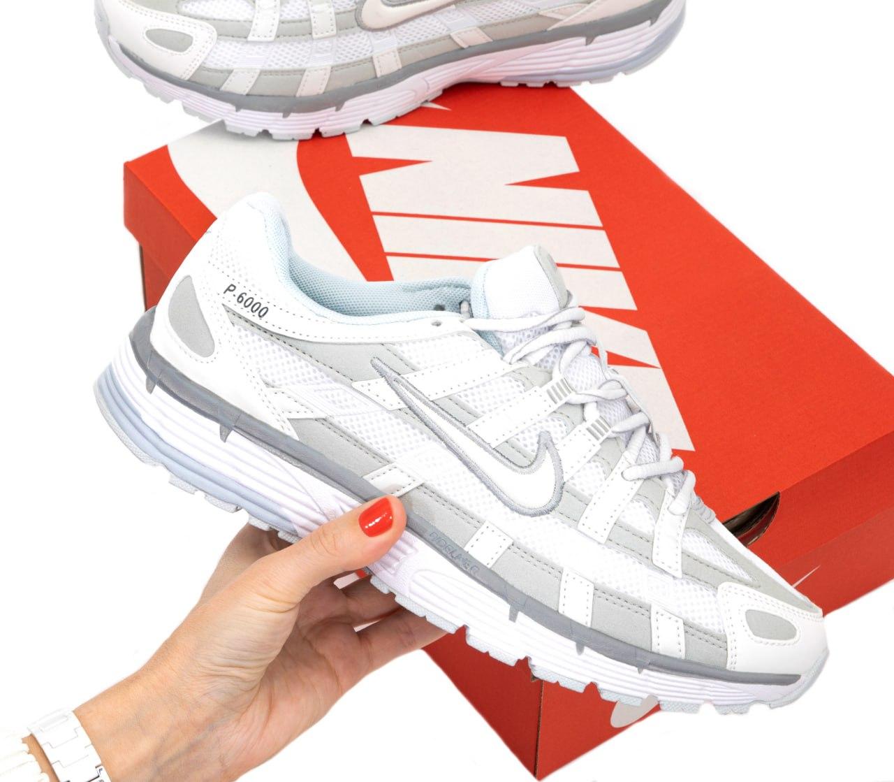 Чоловічі сірі Кросівки Nike P-6000