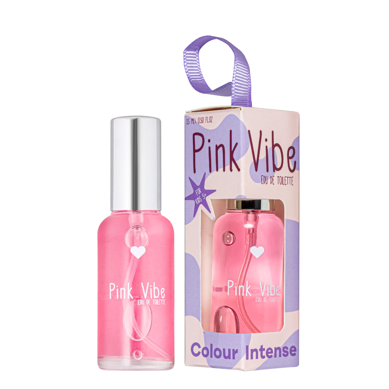 Туалетна вода для дітей (дівчаток) Colour Intense Pink Vibe від 5 років, 15 мл, фото 1