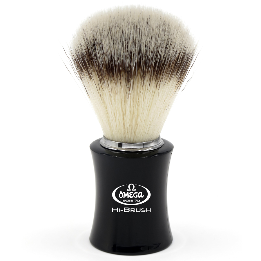 Помазок для гоління Omega Hi-Brush Synthetic Fiber Shaving Brush 146818