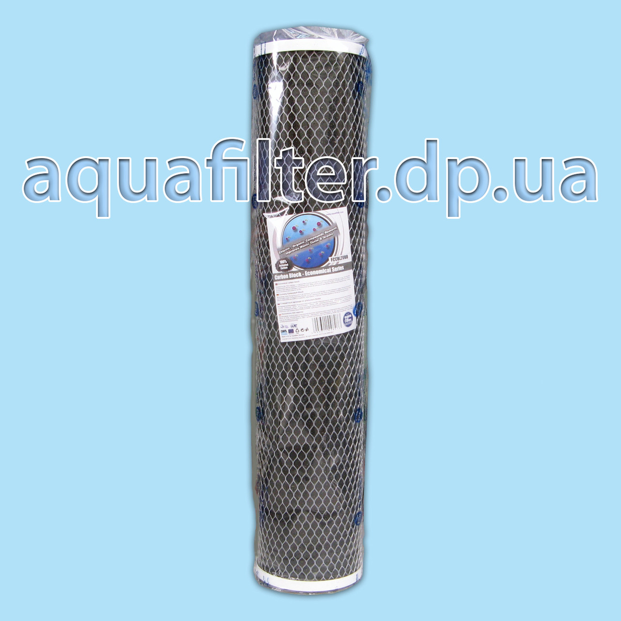 Картридж із пресованого активованого вугілля Aquafilter FCCBL20BB