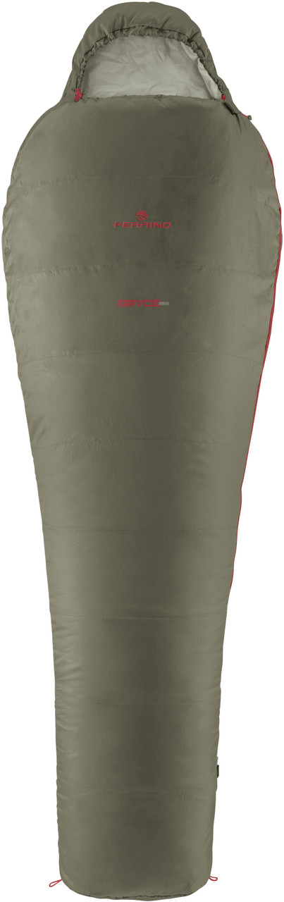 Спальний мішок Ferrino Bryce SM/+7°C Green Left — демісезонний компактний (86375MVV)