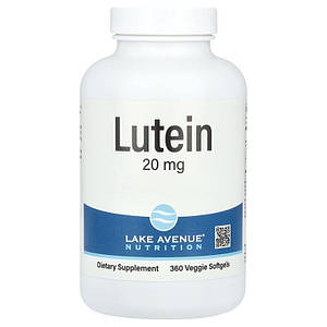 Лютеїн Lake Avenue Nutrition Lutein 20 мг 360 капс.