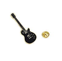 Брошка з гітарою в стилі панк рок брошка для музикантів