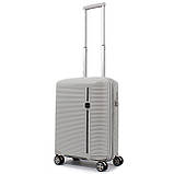 Набір валіз Франція (L M S-3шт) поліпропілен сірий/Airtex 252, фото 4