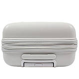 Валіза середня M поліпропілен сіра 68х48х27+5/79л/4кг/Airtex 252, фото 6