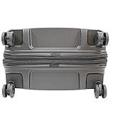 Набір валіз Франція (L M S-3шт) поліпропілен чорний/Airtex 252, фото 6