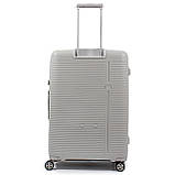 Валіза велика L поліпропілен зелена 78х54х32+5/124л/4.8кг/Airtex 252, фото 3