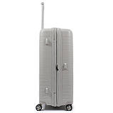 Валіза велика L поліпропілен зелена 78х54х32+5/124л/4.8кг/Airtex 252, фото 5