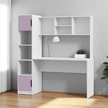 Меблі Тінейджер, меблі в кімнату підлітка: письмовий стіл із вбудованим пеналом