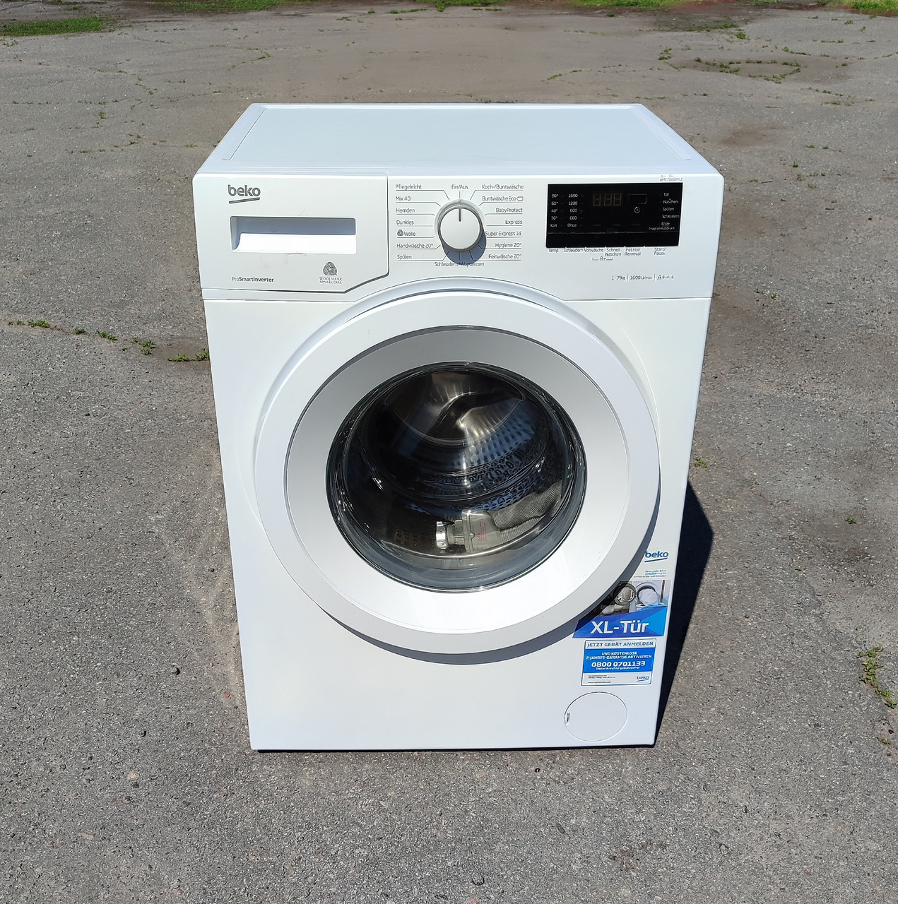Інверторна пральна машина-автомат на 7 кг Beko WMY 71633 PTLE з Німеччини з гарантією, фото 1