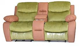 Механічний диван-реклайнер "Версаль" на 2 місця з вбудованим баром