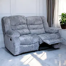 Диван-реклайнер Онтаріо двомісний розкладний з електроприводом