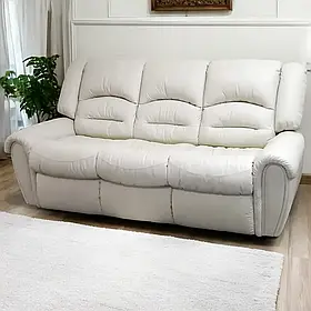 Розкладний диван-реклайнер Шефілд з м'яким спальним блоком 3-х місний