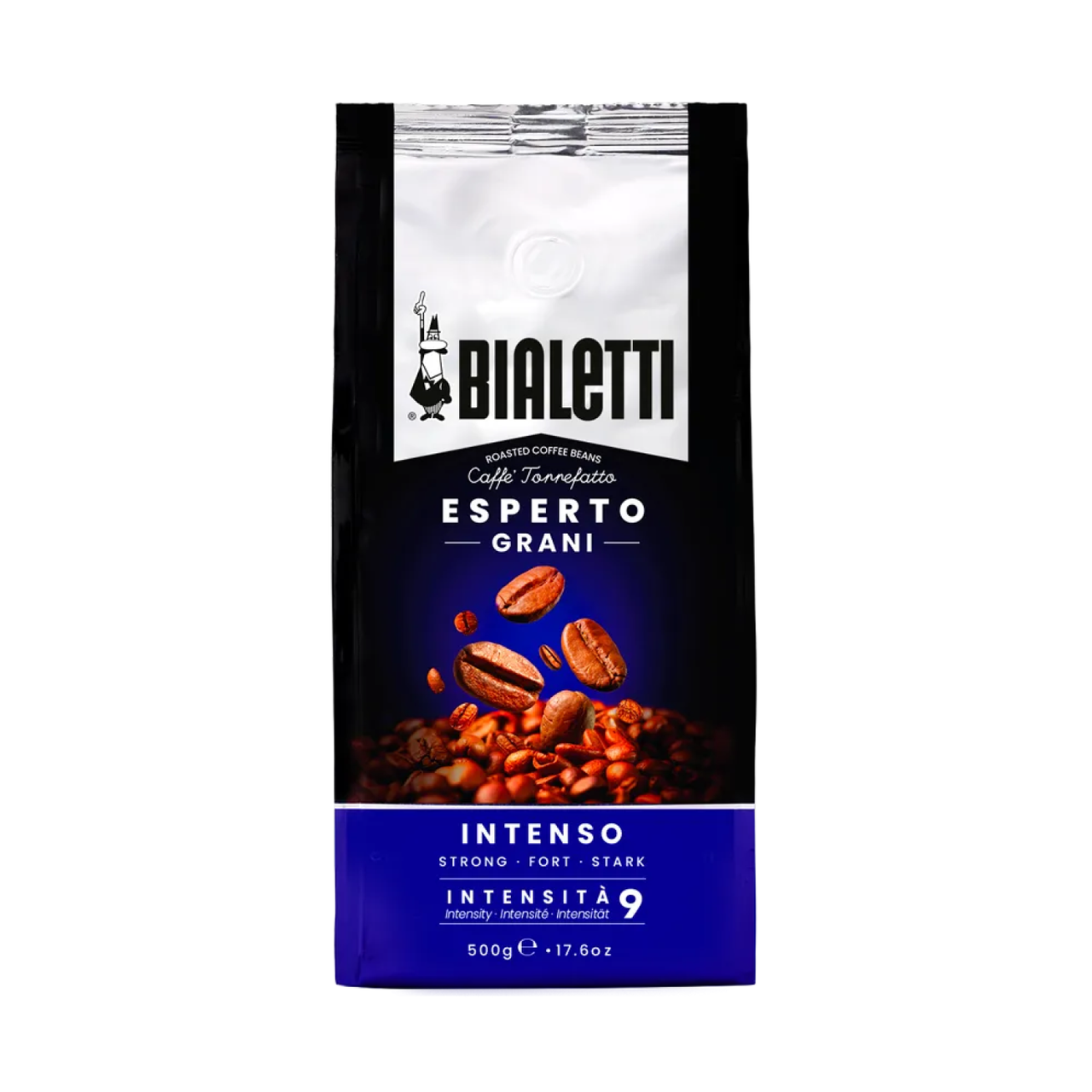 Кава в зернах Bialetti Esperto Grani Intenso 500 г, фото 1