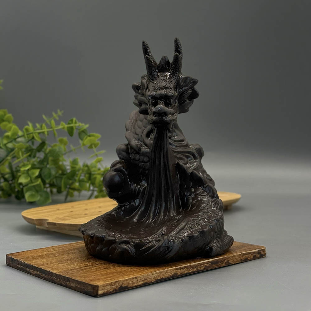 Керамічна курильниця для пахощів "Дракон", фото 1