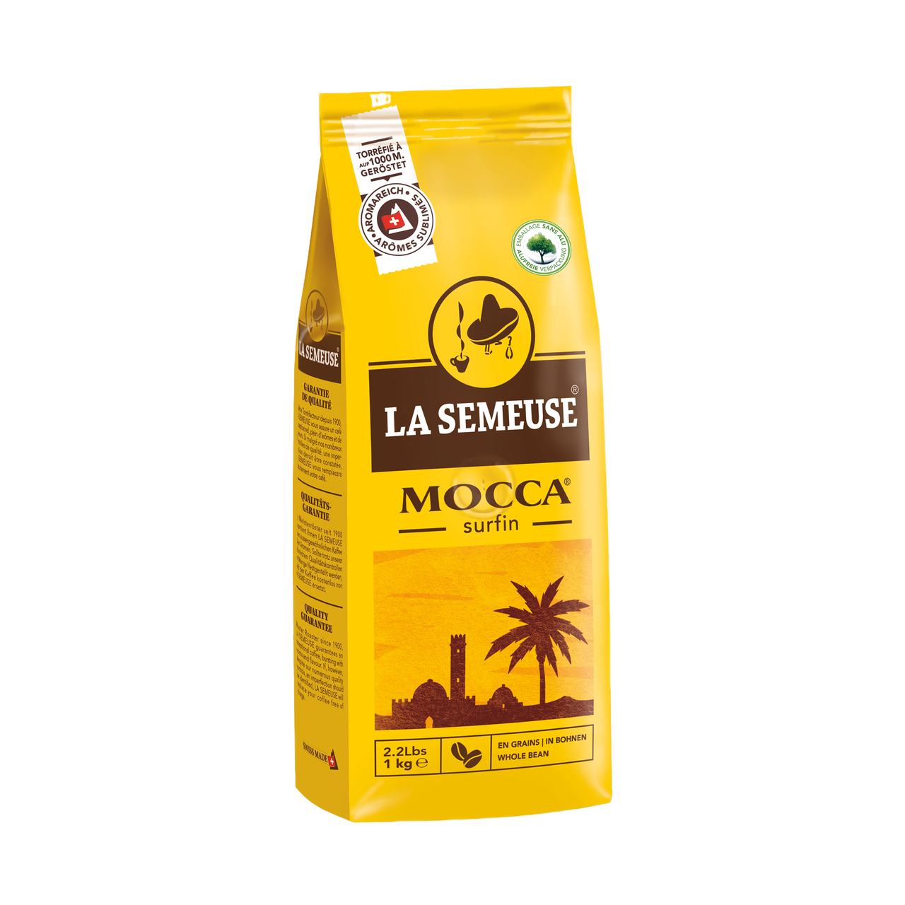 Кава в зернах La Semeuse Mocca 100% Арабіка Surfin 1kg