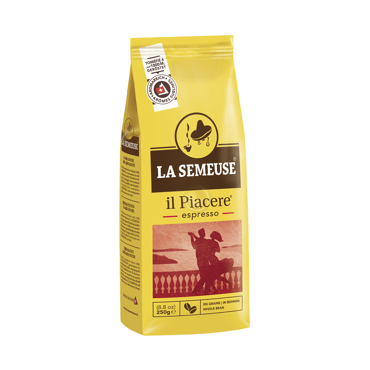 Кава в зернах La Semeuse Il Piacere 250g, фото 1