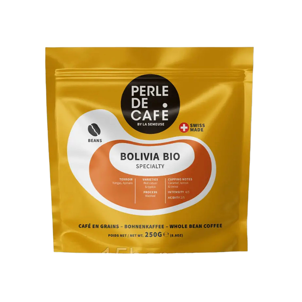 Кава в зернах La Semeuse Perle de Café Bolivia BIO 100% Арабіка 250g, фото 1
