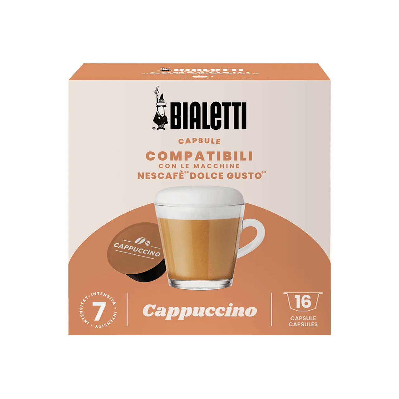 Кава у капсулах Bialetti Dolce Gusto Cappuccino