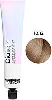 Безаміачний напівперманентний барвник L'Oreal Professionnel Dia Light 10.12 Попелястий перламутровий 50 мл