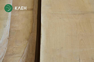 Дошка обрізна з клена 32 мм, ґатунок екстра