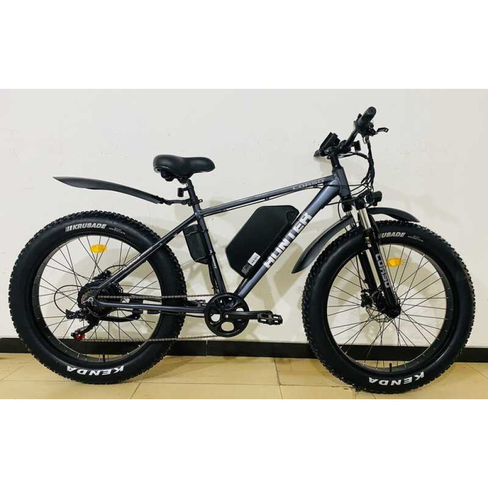 Електровелосипед Corso Hunter колеса 26 дюймів фетбайк 750W 48V20Ah Shimano 7 швидкостей алюмінієва рама