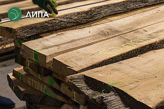 Дошка необрізна липи поштучно, 32х260х2300 мм, 1 ґатунок