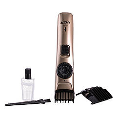 Професійний триммер VGR V-031 машинка для стрижки волосся та бороди на акумуляторі з насадками