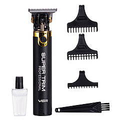 Тример для стрижки волосся VGR V-082 професійна бездротова машинка