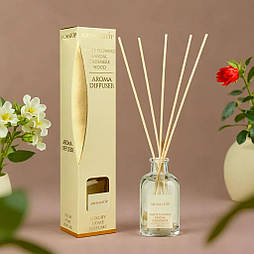 Аромадифузор Білі Квіти Сандал Кашемірове дерево Aromatop, 100 мл