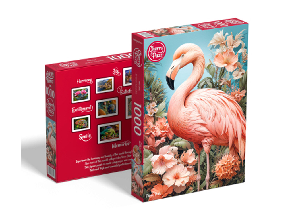 Пазли Думай про рожеве, 1000 елементів, Cherry Pazzi 31117, фото 1
