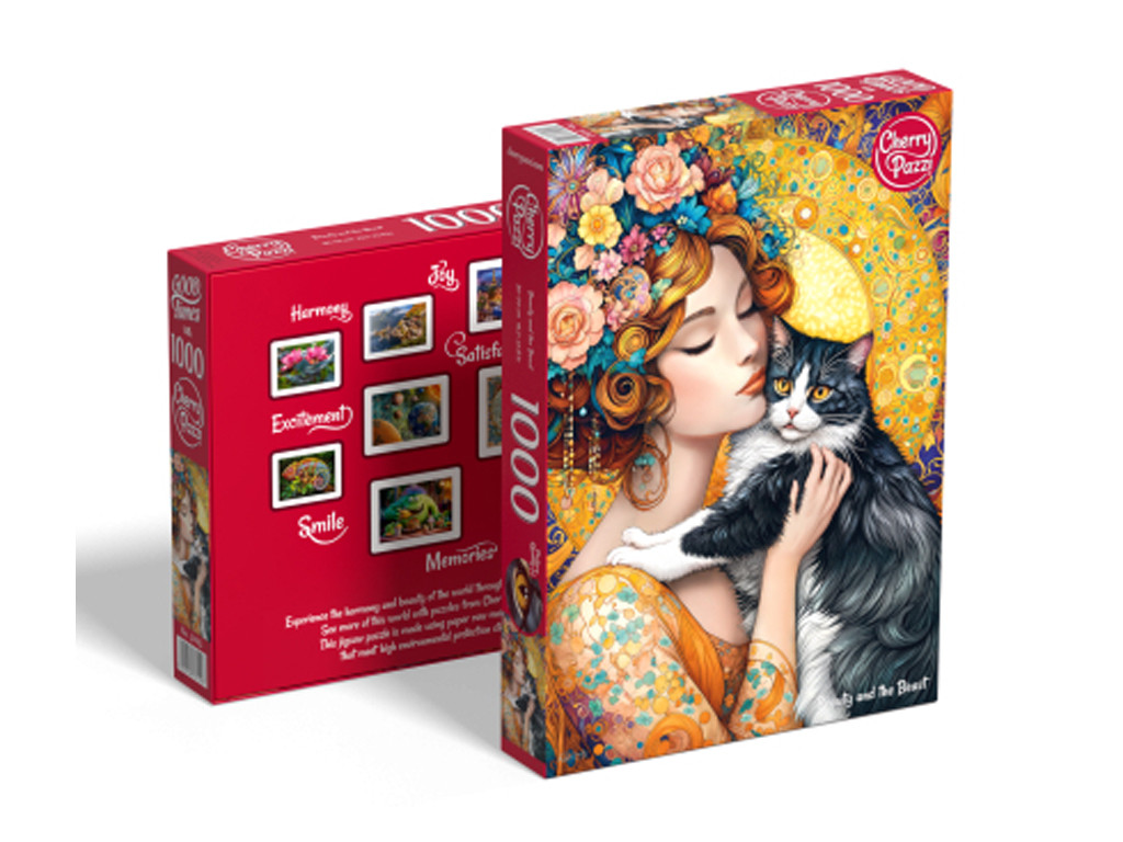 Пазли Красуня і Чудовисько, 1000 елементів, Cherry Pazzi 31193, фото 1