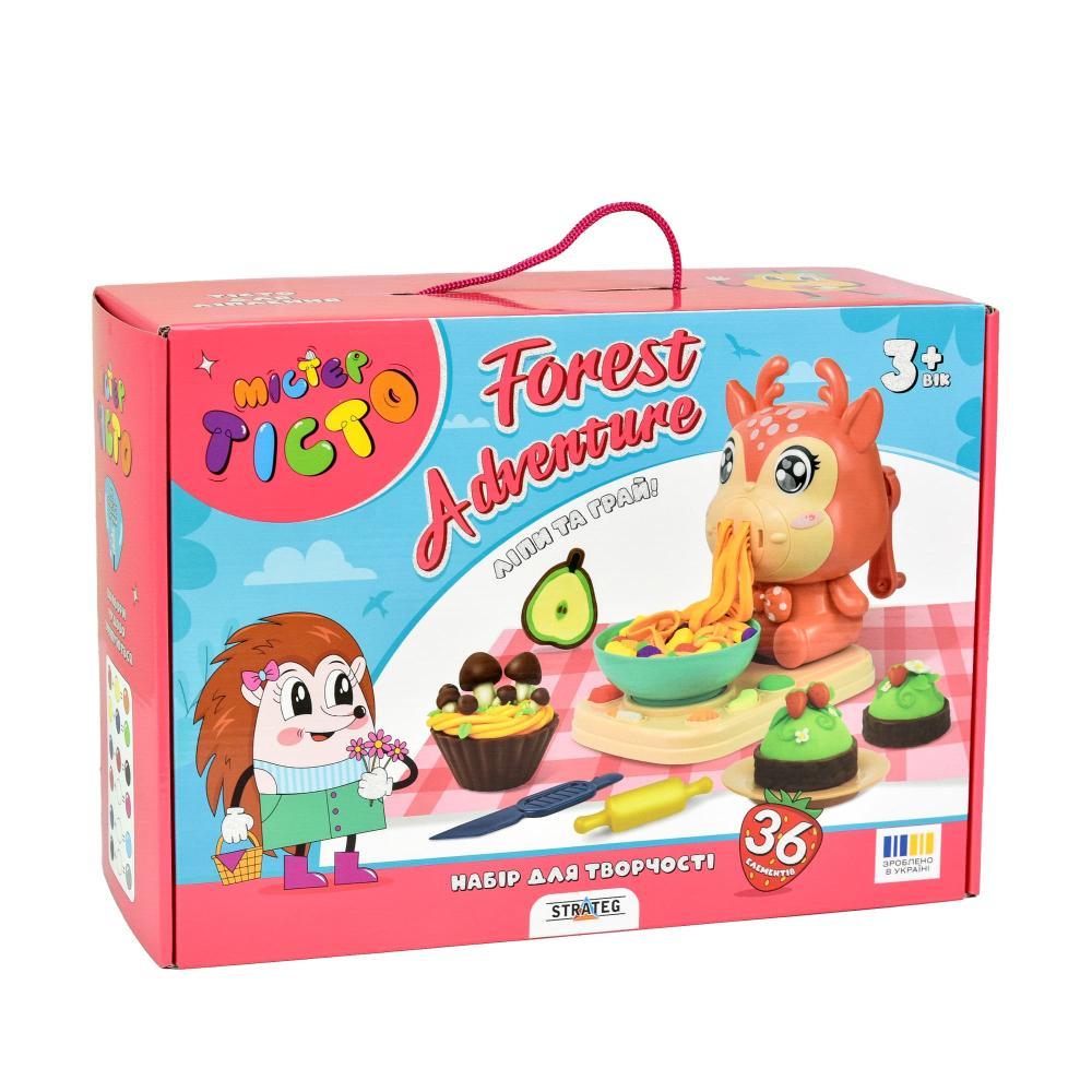 Набор для творчества Мистер тесто Forest adventure Strateg на ук, фото 1