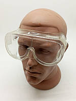 Очки защитные закрытые «Мастер» (прозрачные, непрямая вентиляция, Китай)